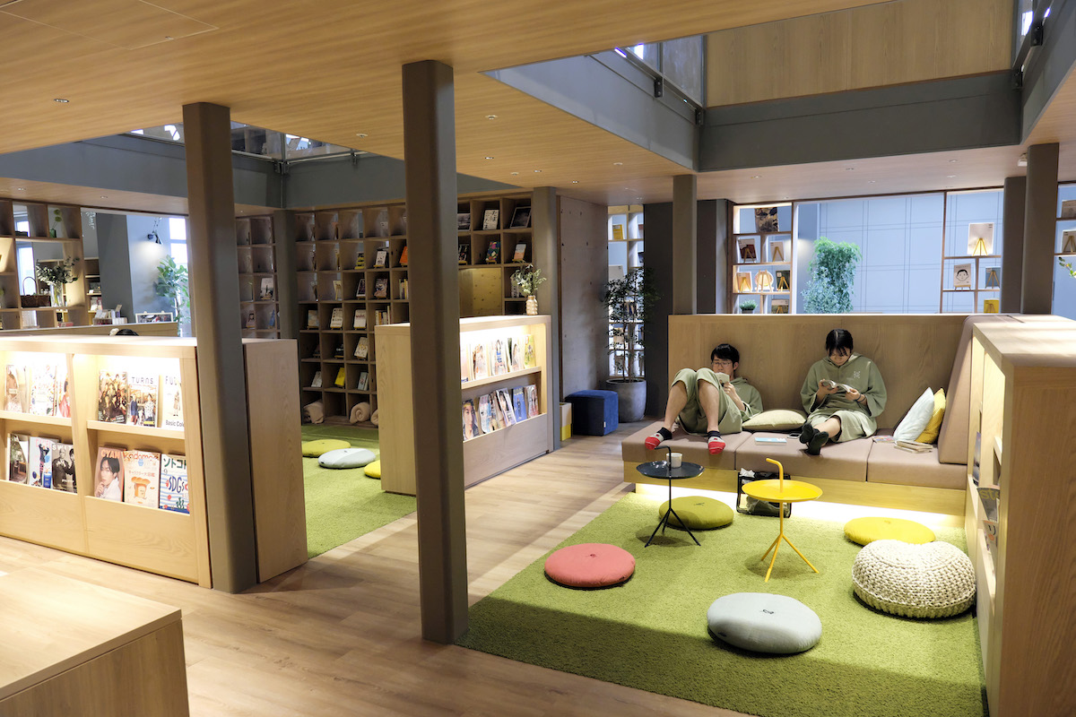 思い思いのスタイルで時間を過ごせる