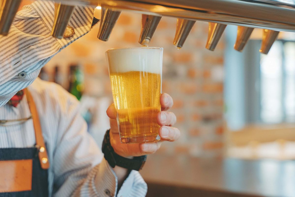 「横浜ラガー」を試飲。キレも飲みごたえも抜群！