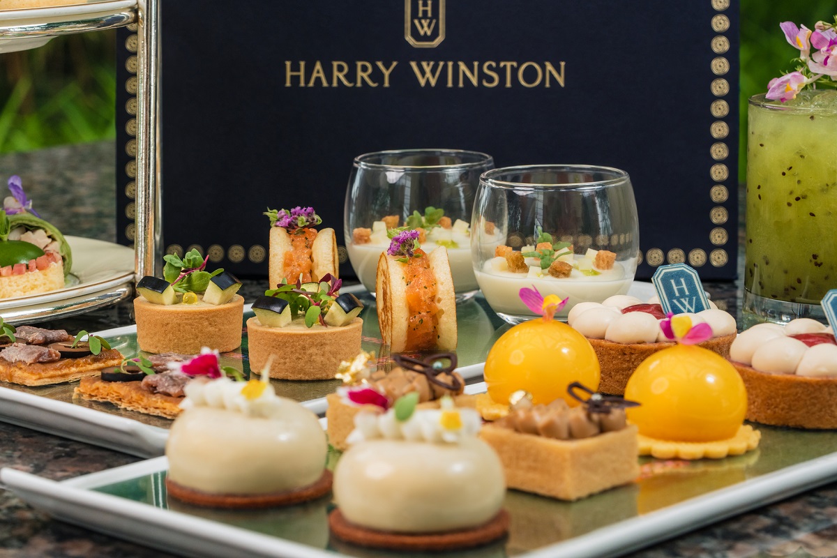 ハリー・ウィンストン “Tea in the Winston Garden” アフタヌーンティー イメージ