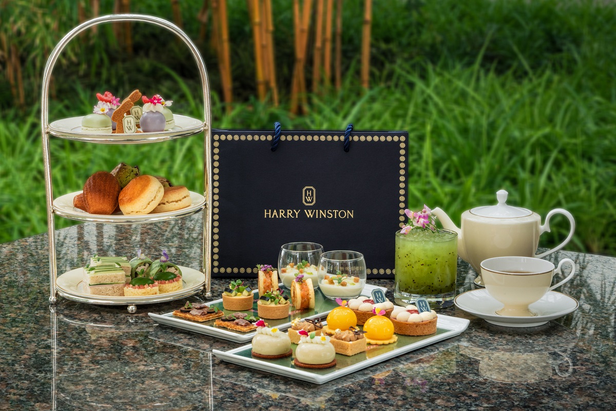 ハリー・ウィンストン “Tea in the Winston Garden” アフタヌーンティー　イメージ