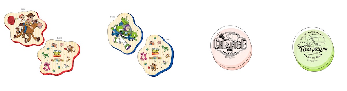「ダイカットクッション（全2種）、マグネットケース（全2種）