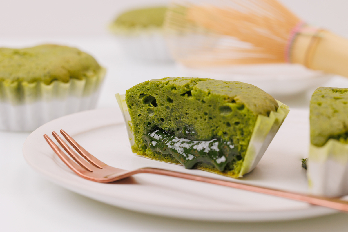 米粉の抹茶フォンダンショコラ