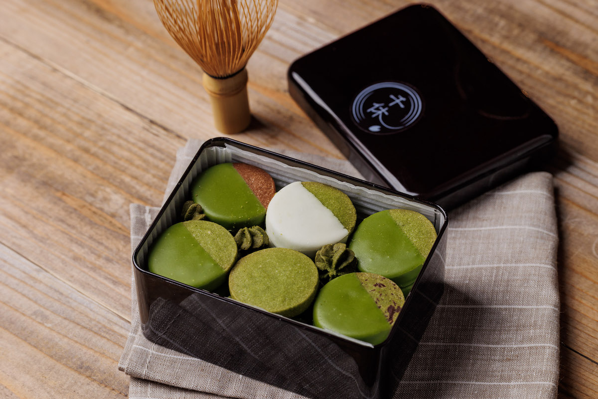 「抹茶チョコレートクッキー缶