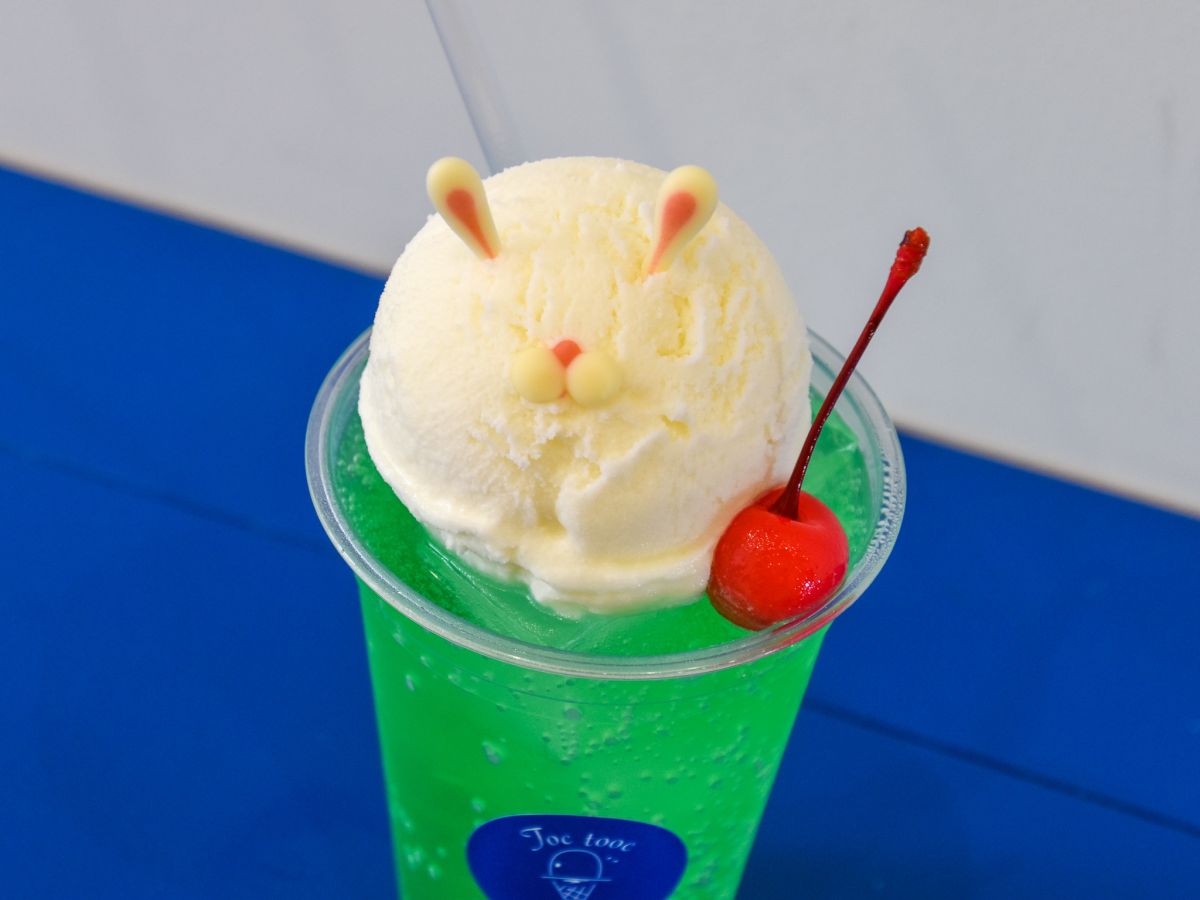 「メロンフロート」550円