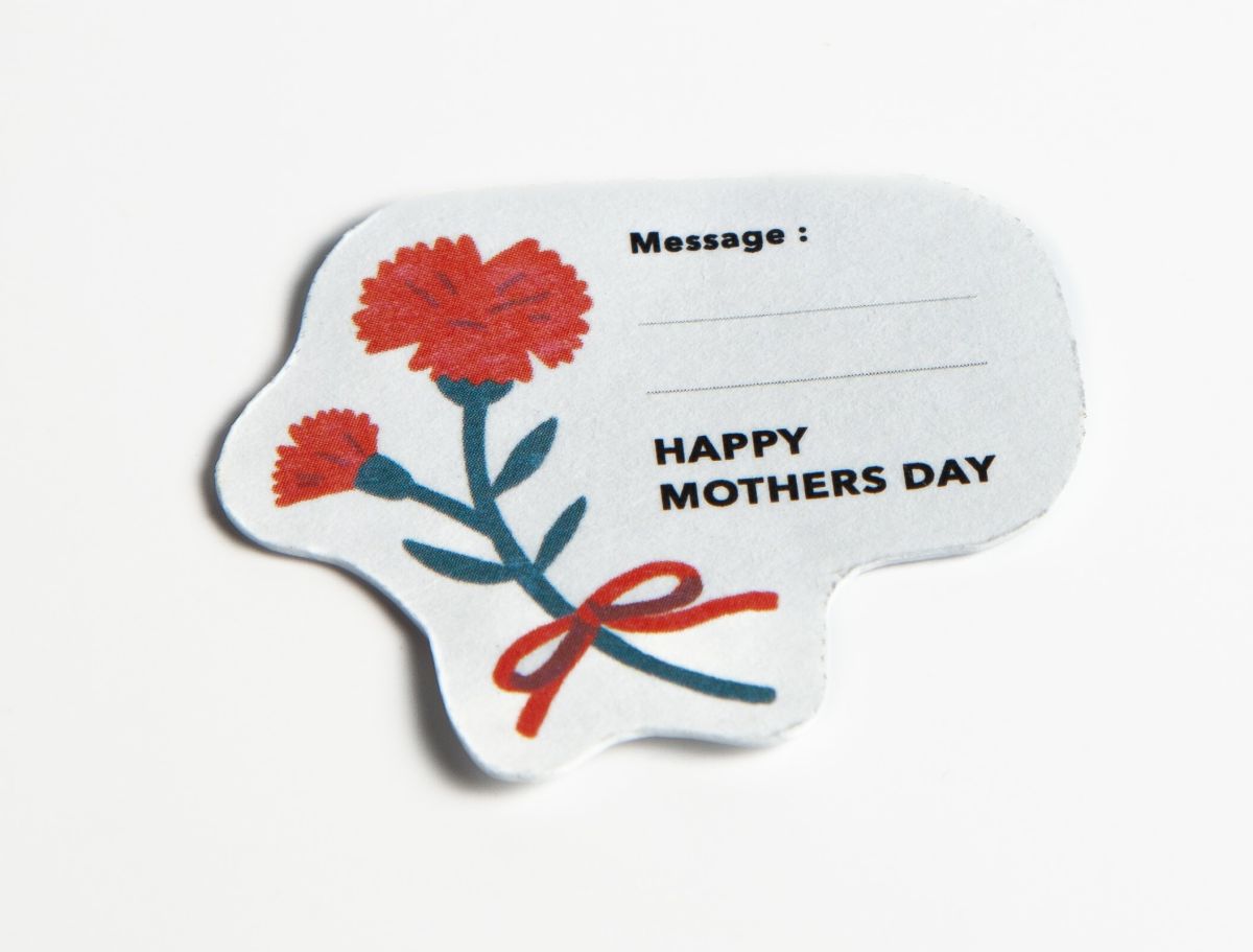 「母の日シールタグ」 100円