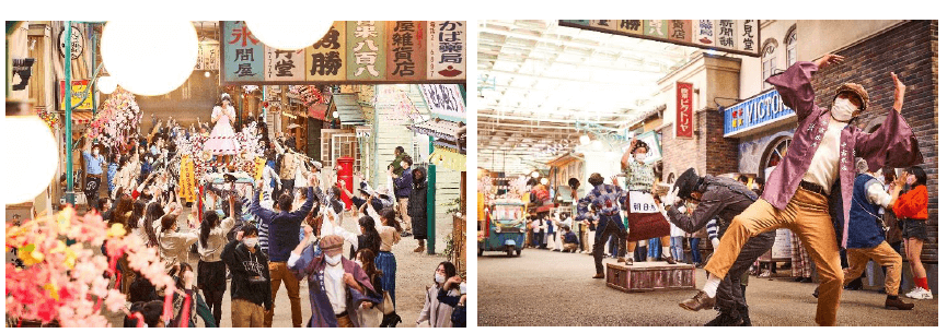 「夕日の丘商店街名物　ブギウギ祭」イメージ