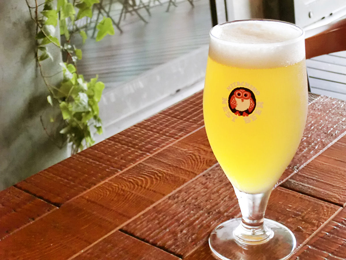 「常陸野ネストビール ホワイトエール」レギュラー 750円