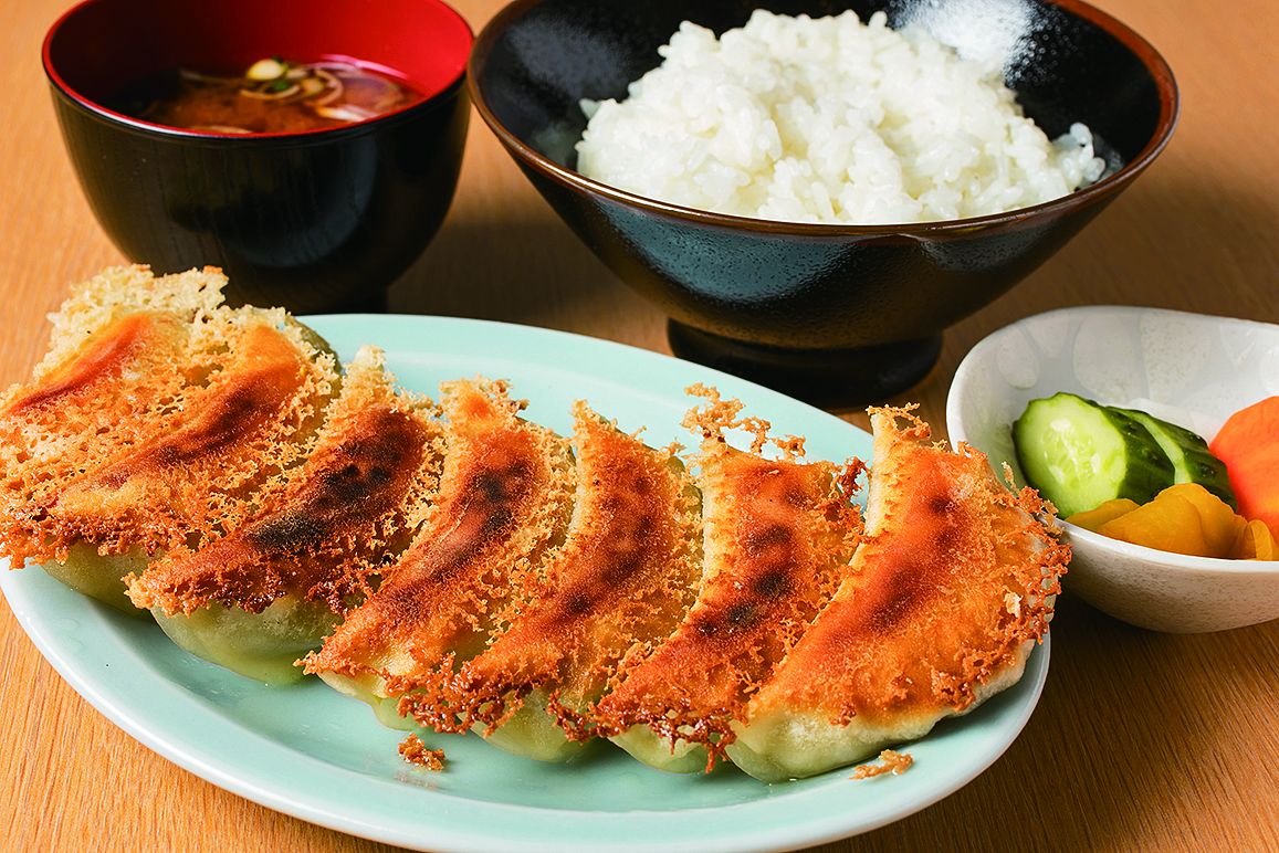 はこね餃子定食1210円