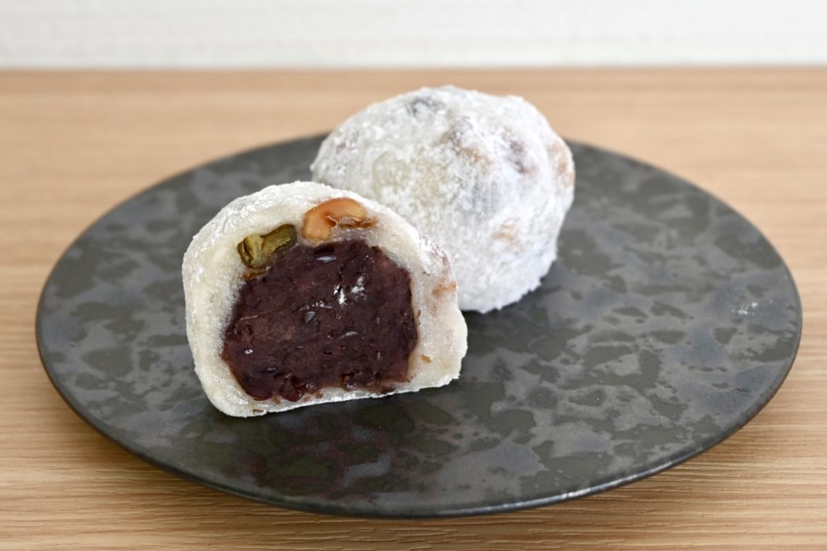 「東京くるみ豆大福」250円