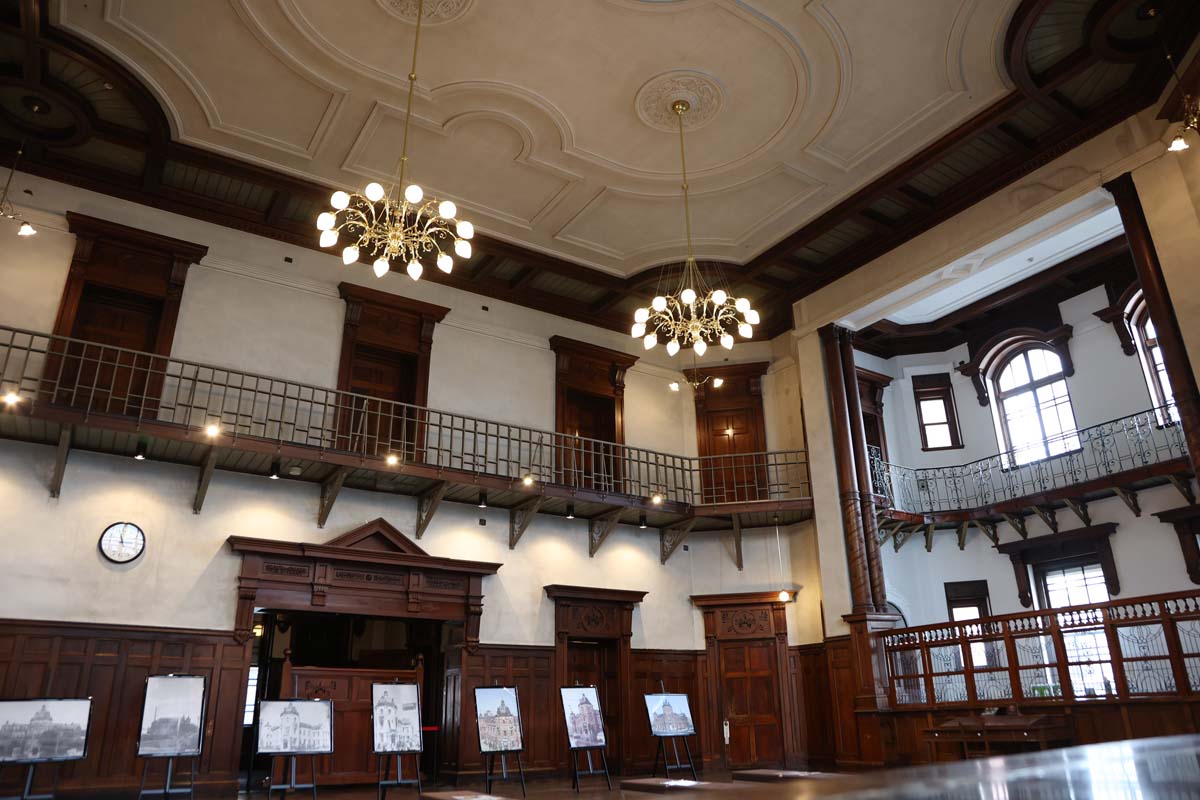 多目的ホールではイベントやギャラリー、展示会なども行われている