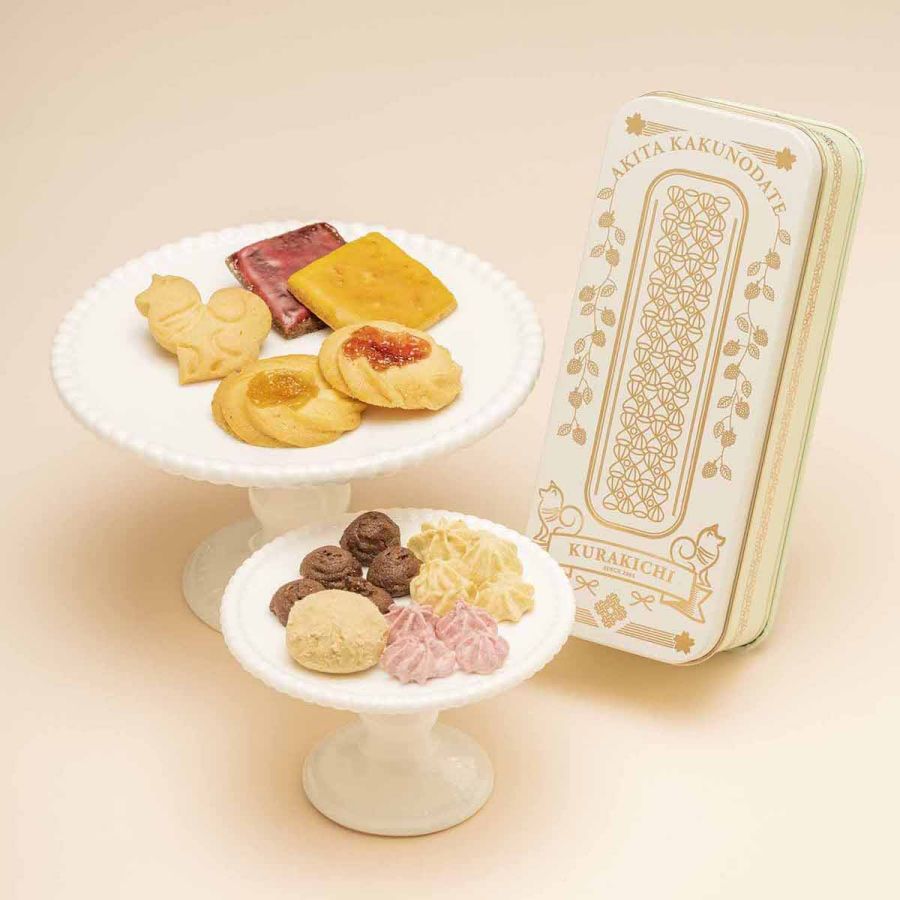 くら吉／KURAKICHI あきた フルーツクッキー缶（小、1缶）2,700円