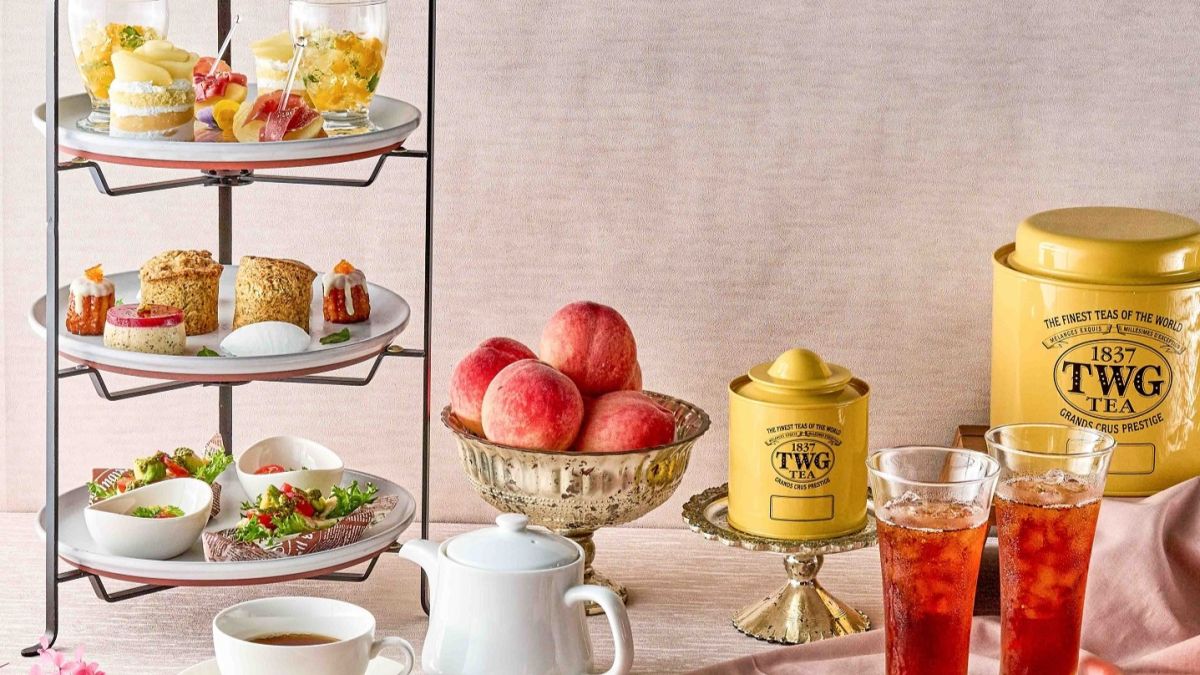 【川崎キングスカイフロント 東急REIホテル】初夏にぴったりなみずみずしい味わい!「桃と紅茶のアフタヌーンティー」