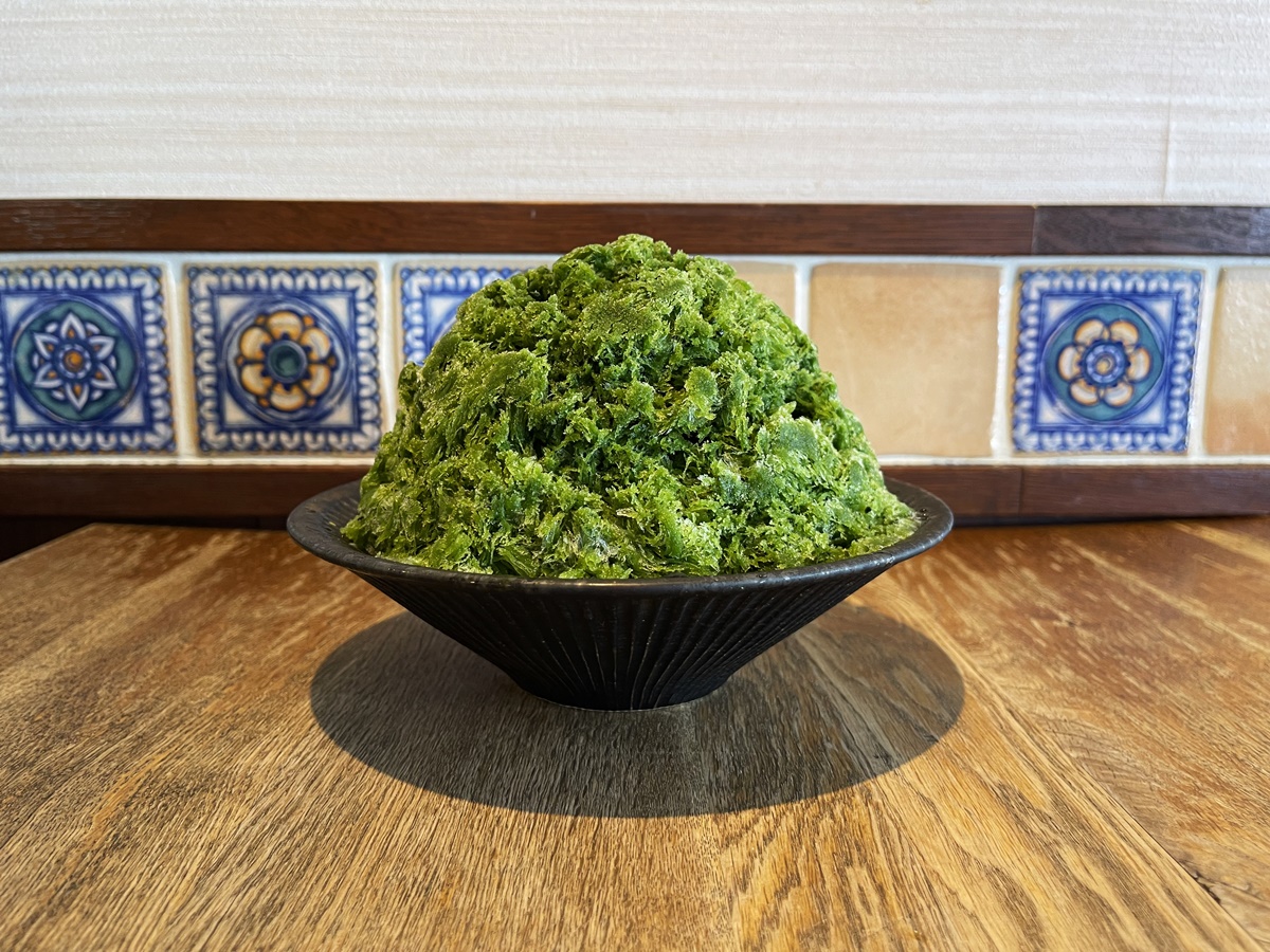 「一杯点て抹茶」1100円