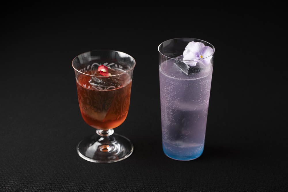 左から）タイムインローズ1800円、ハイドレンジア1900円（いずれも税込）