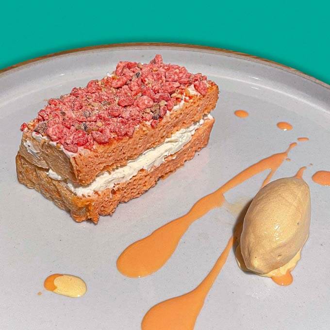 「プラリネルージュのパンペルデュ」 3001円(1人前) 各日50点限り