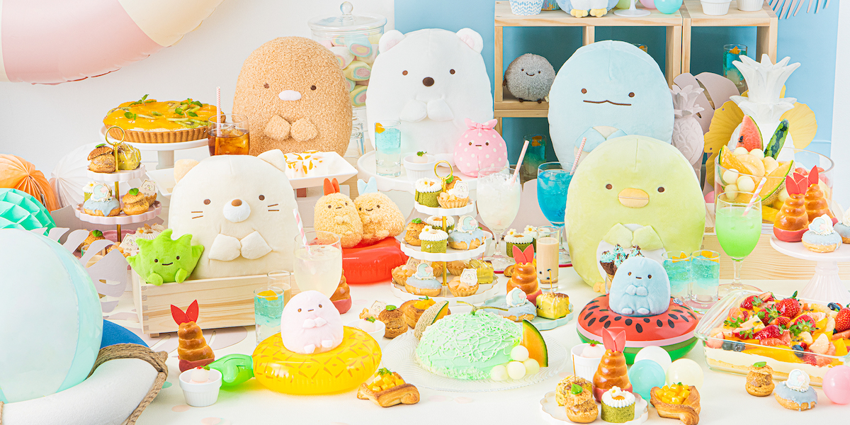 京王プラザホテル初！「すみっコぐらし」のスイーツブッフェでお出かけ気分♪