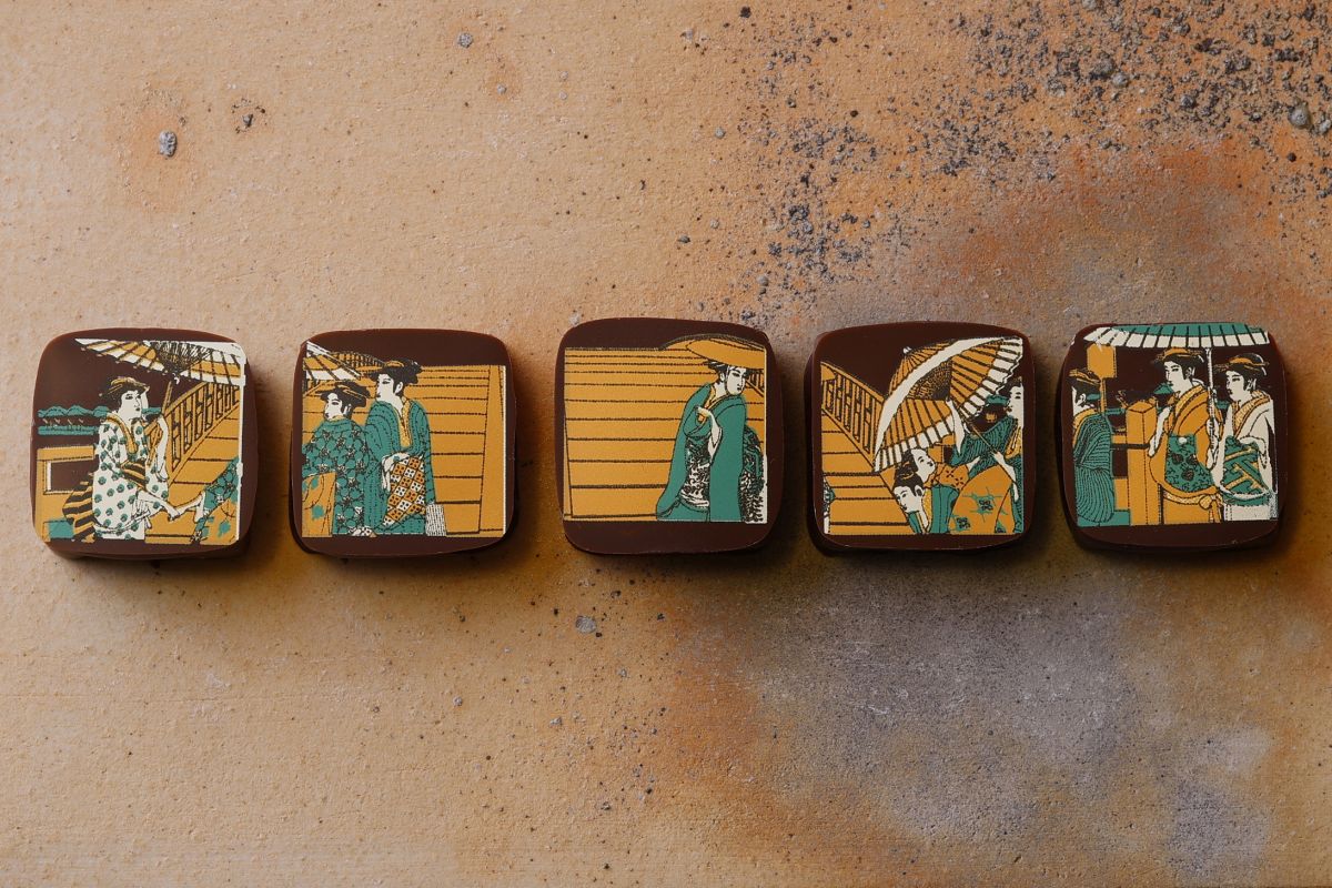 『錦絵ショコラ「日本橋」』 3000円