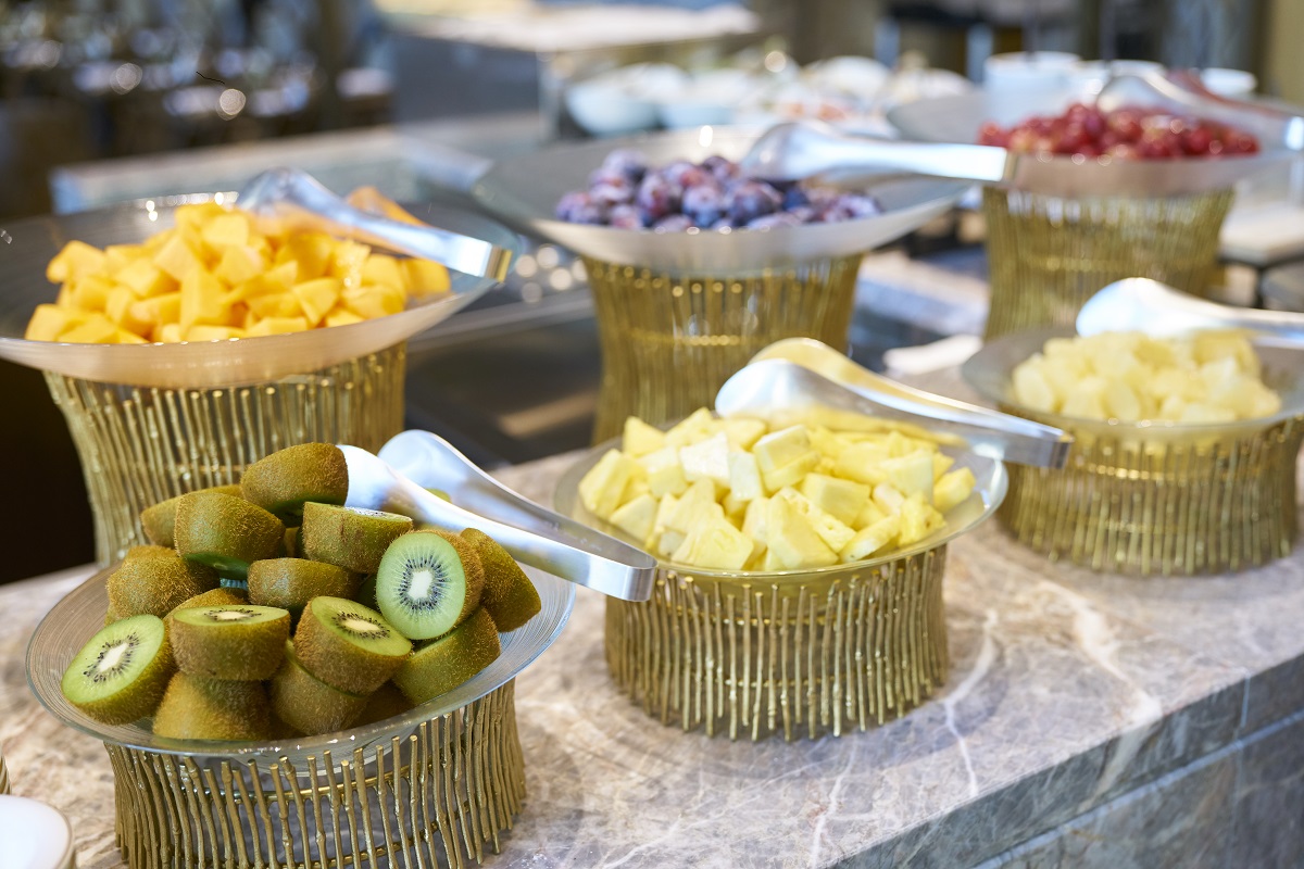 フルーツはヨーグルトと合わせても