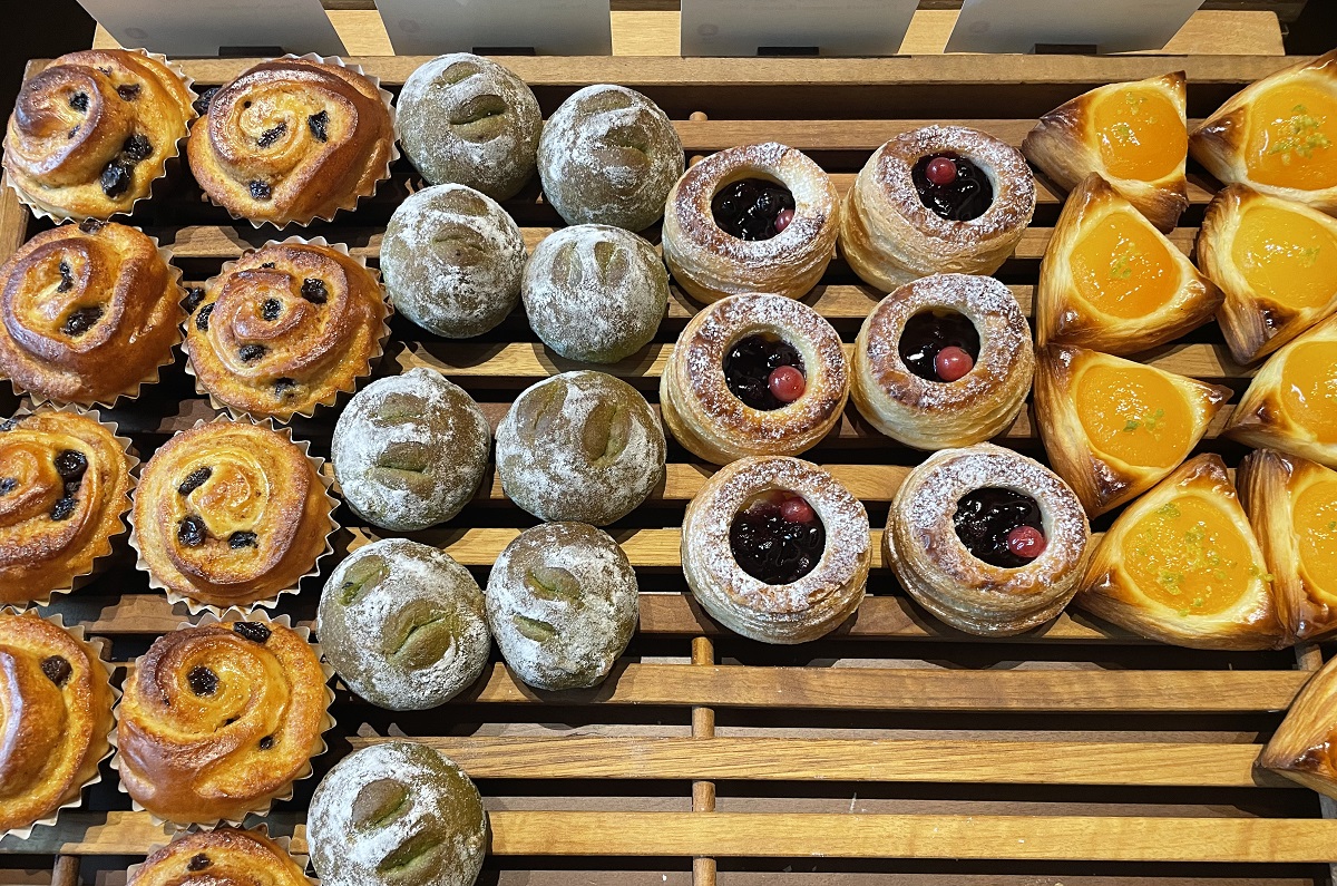 ミニパンがずらりと並ぶ！