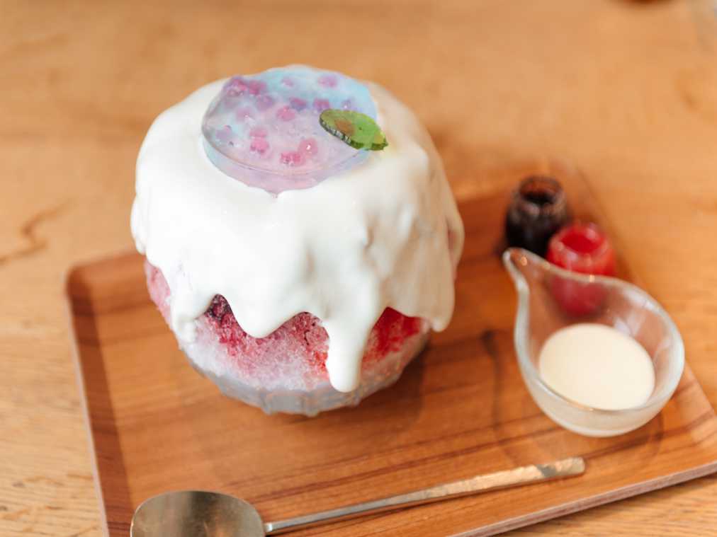 「ふわふわ紫陽花ベリー」1400円