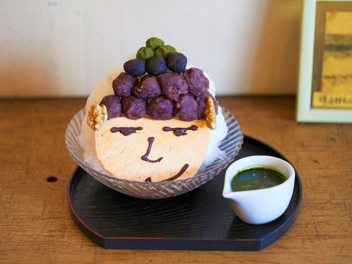 「大仏さま氷」1100円