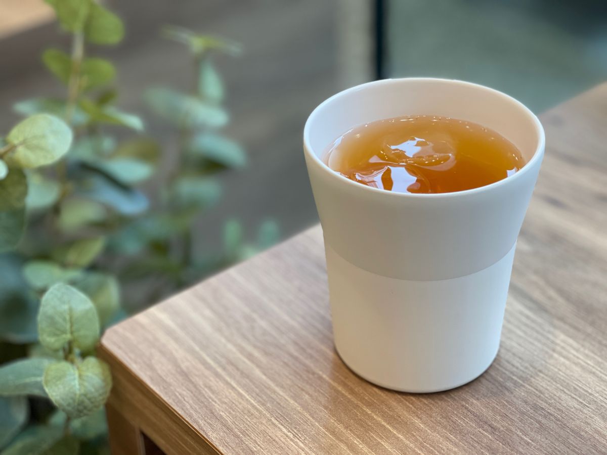 「水出しアイスティー」550円