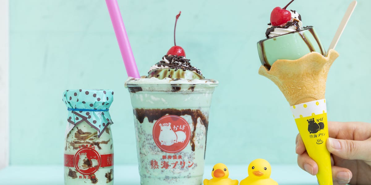 6月の「熱海プリン」はチョコミント推し！ 昨年1週間で即完売になった「チョコミントプリン」が販売開始！