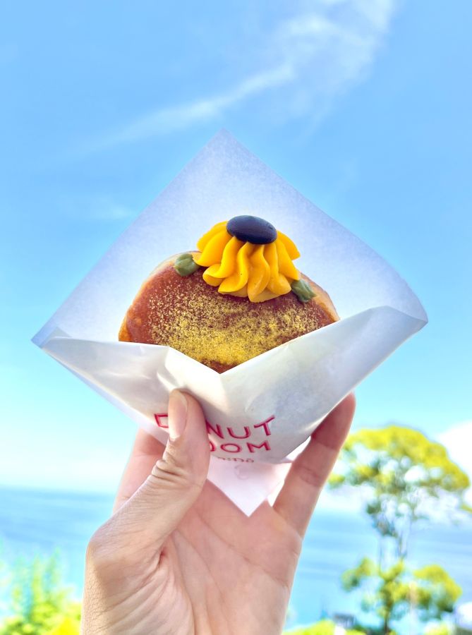 「サンフラワードーナツ」420円