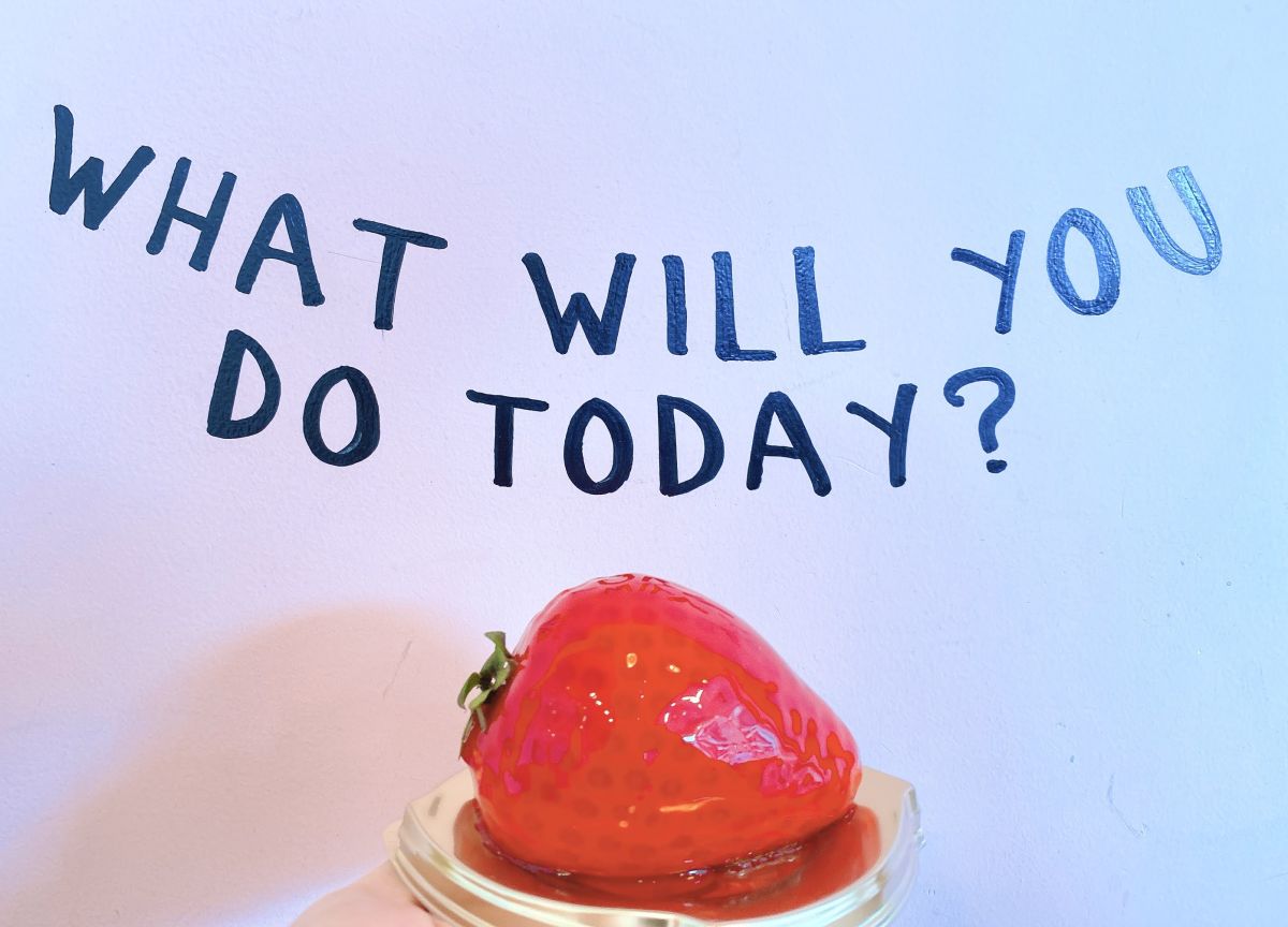 「いちごのババロア」580円