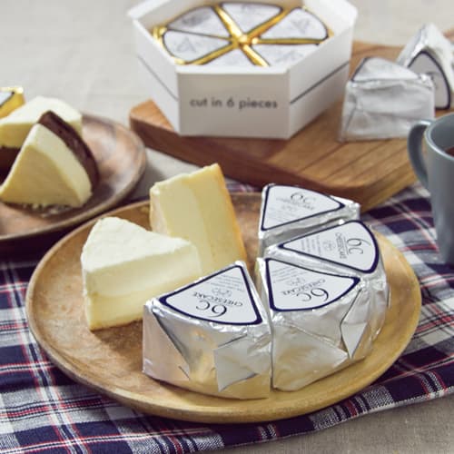 「チョコレート6cチーズケーキ（1箱6個入り）」1700円