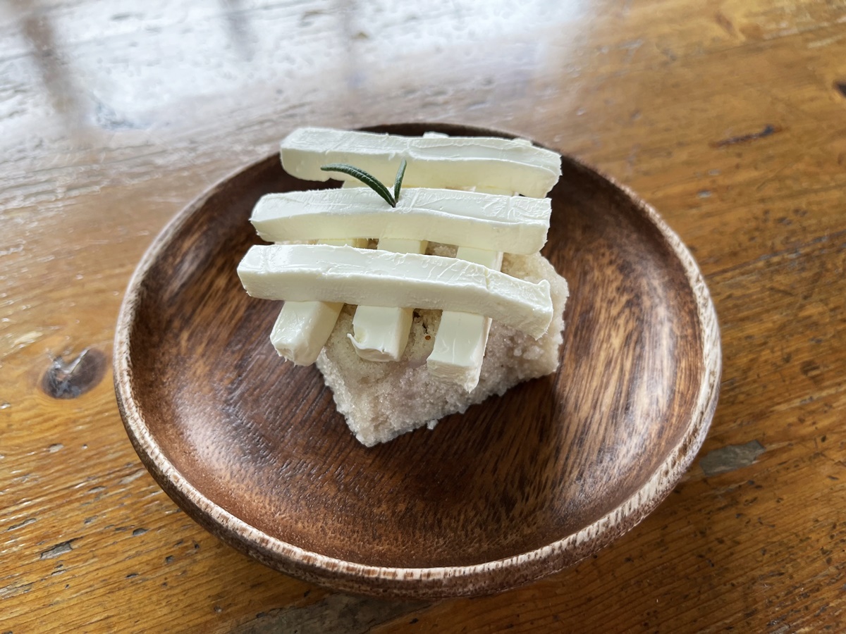 「いちじくとクリームチーズのソルギ」680円