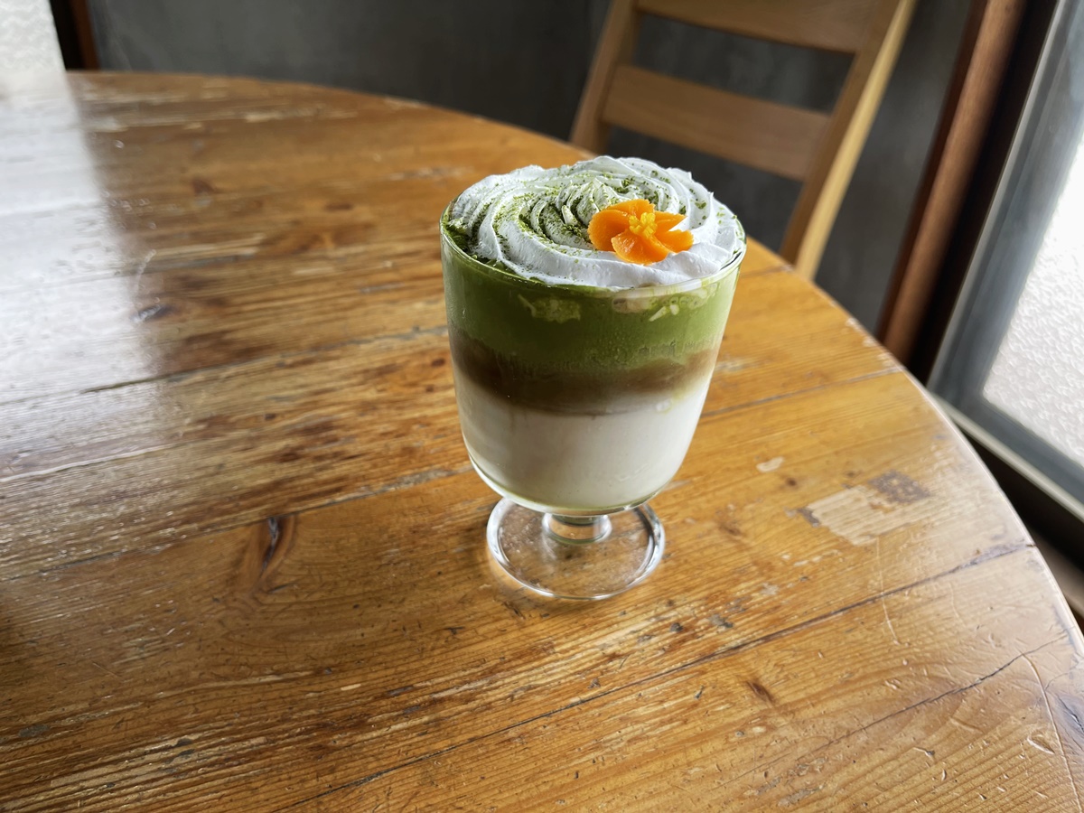 「チェジュ抹茶ラテ」680円