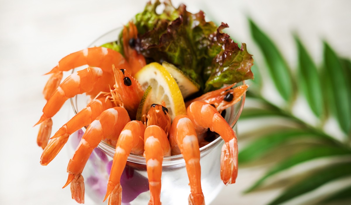 「シュリンプカクテル」1200円