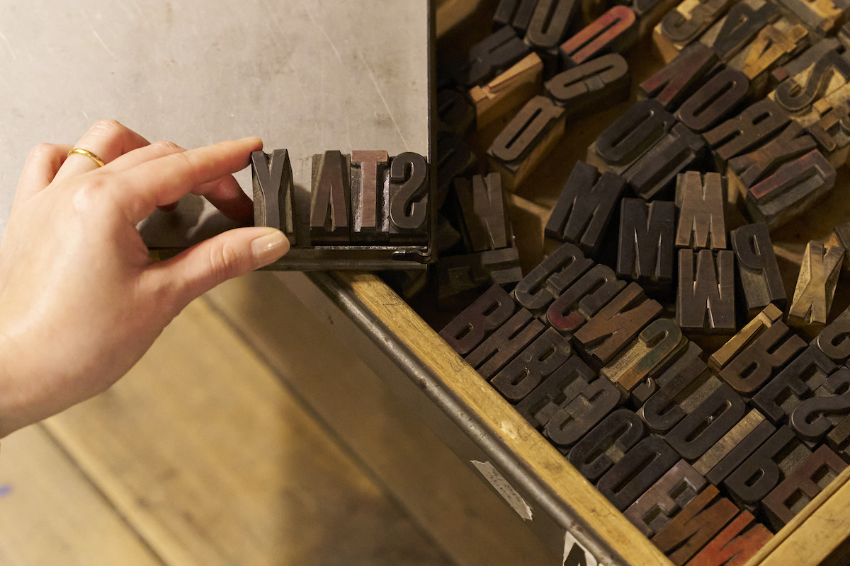 Letterpress Letters