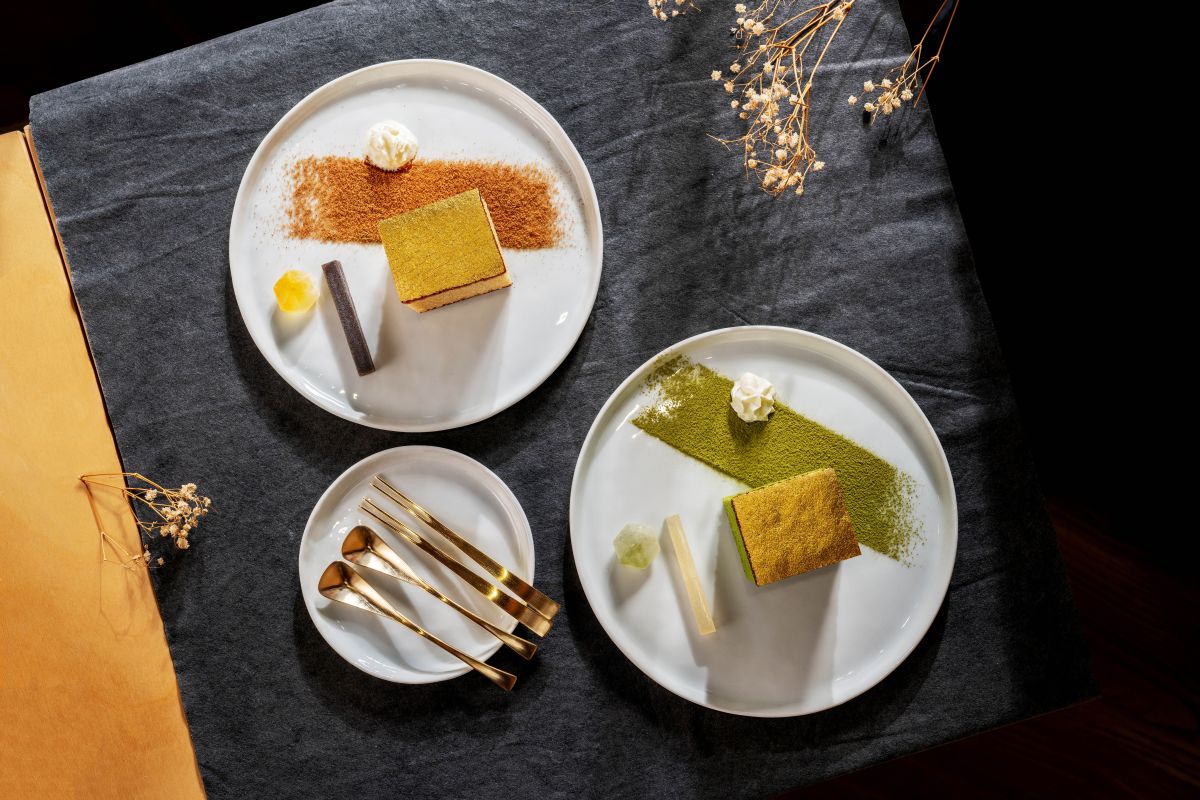 カフェ「錦金町金華門店」でイートインできるスイーツ（画像提供：金錦町）