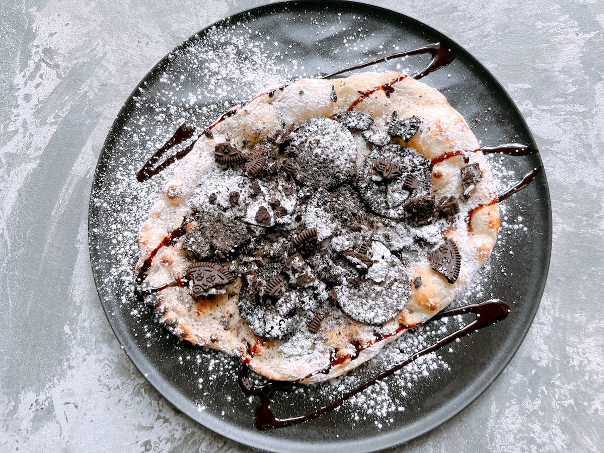 「オレオピザ」1250円