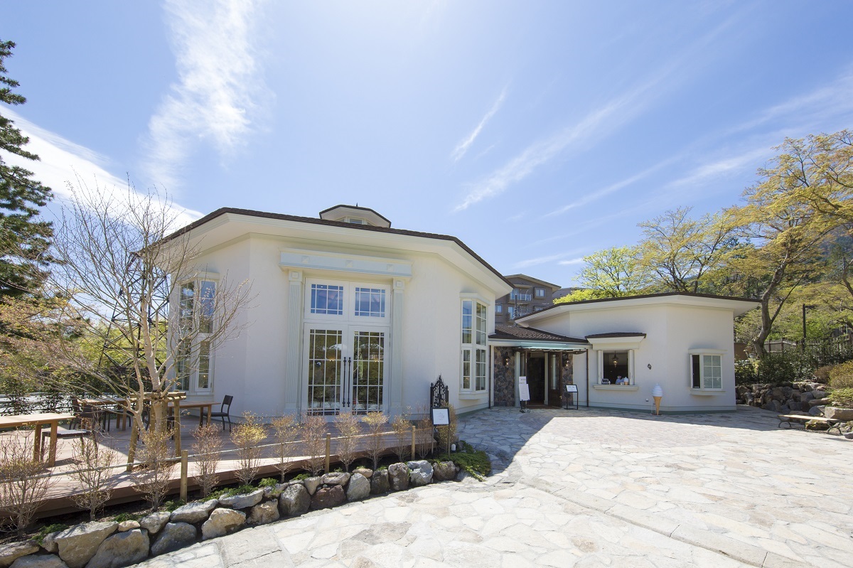 テラス席ではペットと一緒に楽しめます