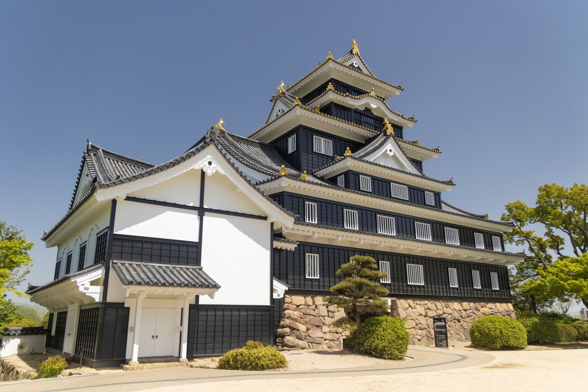 岡山城天守