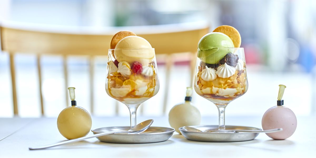 京都・東寺からすぐ、まんまるぷるんのプリンパフェがカワイイ「うたうプリン」