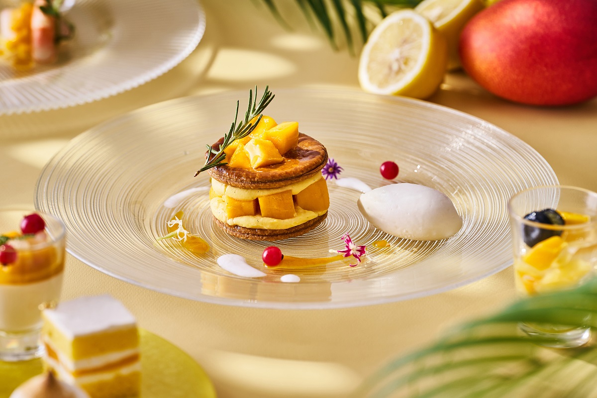 マンゴーのミルフィーユ　イメージ