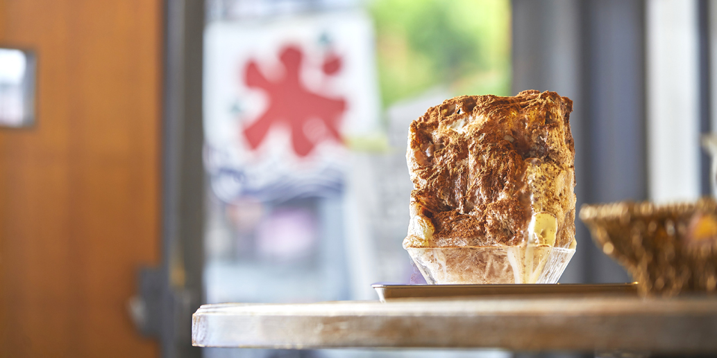 【大阪】四角いフォルムとふわふわ食感に感動！「マツシタキッチン」の夏秋限定かき氷