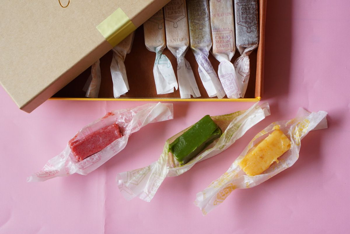 「横濱生キャラメルアソートBOX」（10個入り）」1350円