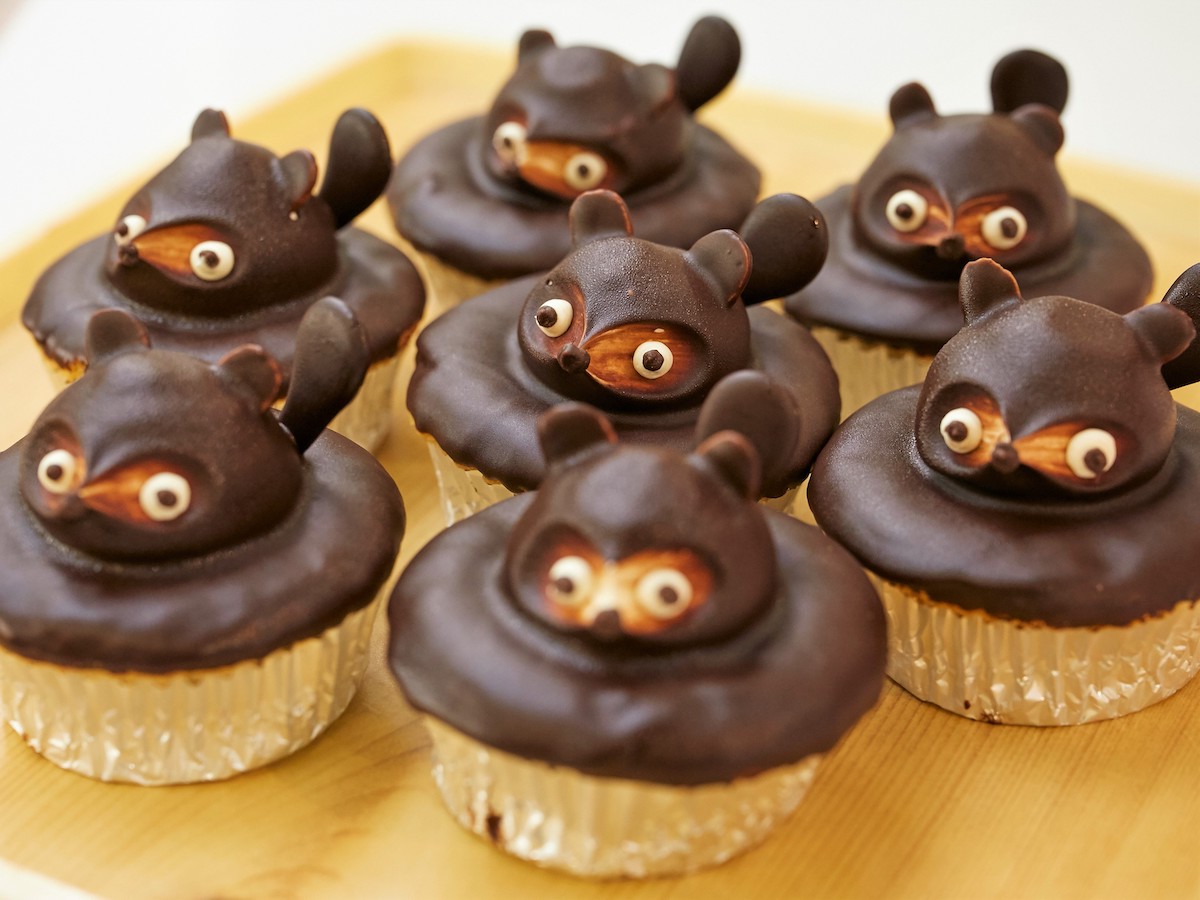 「高田のたぬきさんケーキ」378円