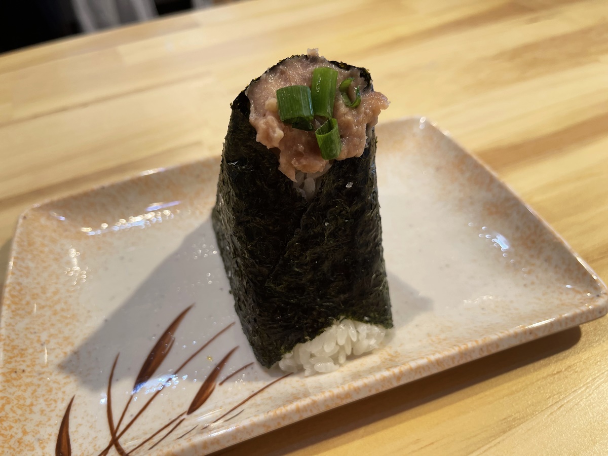 「ねぎとろバター」400円