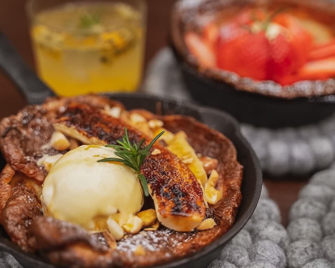 「ダッチベイビー キャラメルバナナナッツ」 Mサイズ 1450円