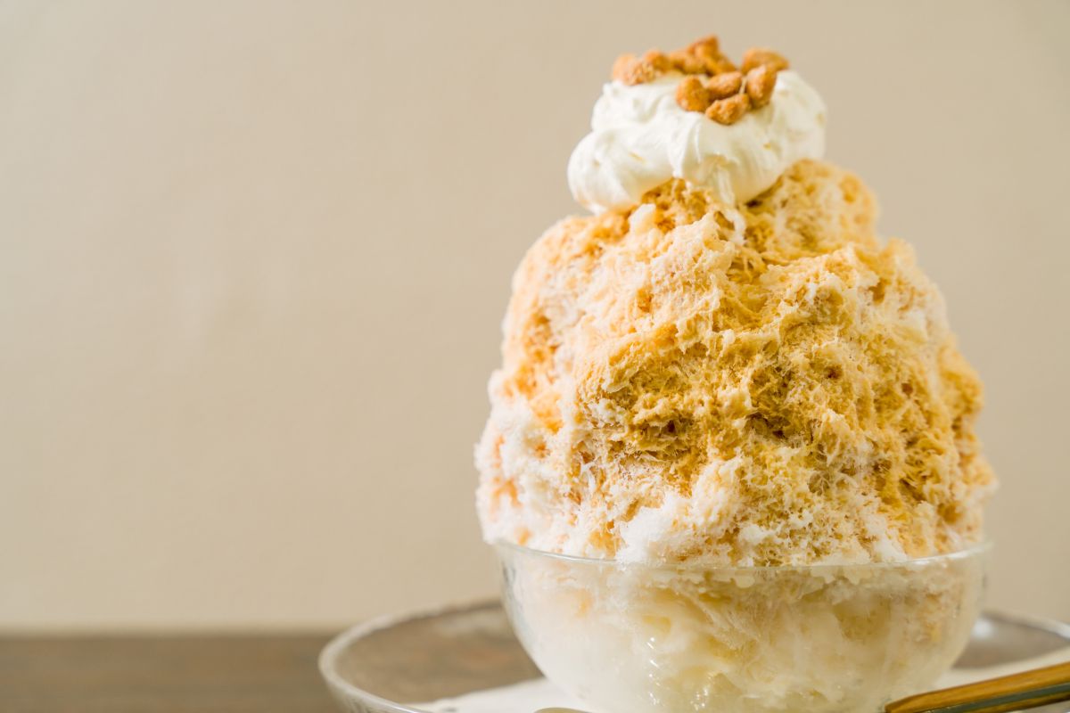 「焦がしキャラメルミルク」1400円