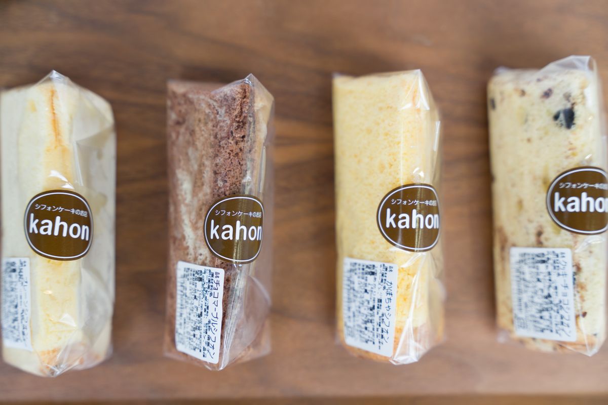 シフォンケーキ各種280円