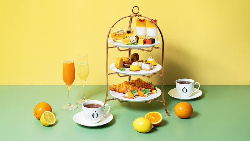 【ブボ・バルセロナ】テーマは「CHOCOLAT FRUTAS」。オレンジやマンゴーなど夏を感じるフルーツを使った期間限定アフタヌーンティーが登場！