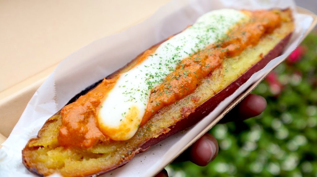 「バター焼き芋カレー」1000円／日比焼き芋-HIBIYAKIIMO Tokyo-