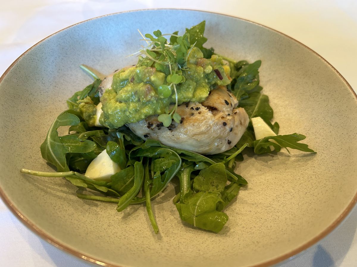 Grilled Chicken Breast with Avocado Salsa A$34